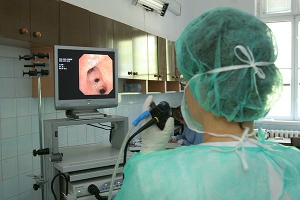 Getting ready for a bronchoscopy
